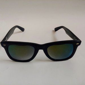 NWT True Vintage 90's Acetate Way fair Like Style Sport Sunglasses (S.Black)